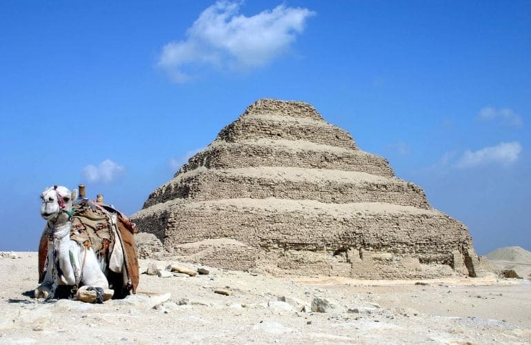 Zoser Step Pyramid in Saqqara